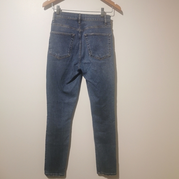 REFORMATION s26 light blue jeans high rise & skinny - Picture 9 of 16